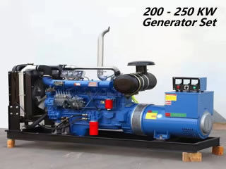 200 Kilowatt-Dieselaggregat-offener Dieselgenerator für Haushalt